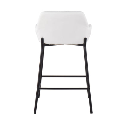 Majestic Office Furniture 24" Fixed-Height Counter Stool - Set of 2