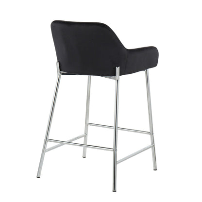 Majestic Office Furniture 24" Fixed-Height Counter Stool - Set of 2