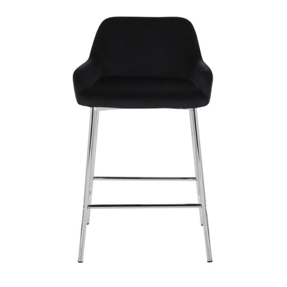 Majestic Office Furniture 24" Fixed-Height Counter Stool - Set of 2