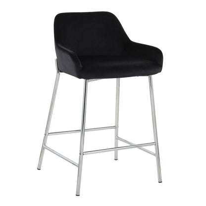 Majestic Office Furniture 24" Fixed-Height Counter Stool - Set of 2