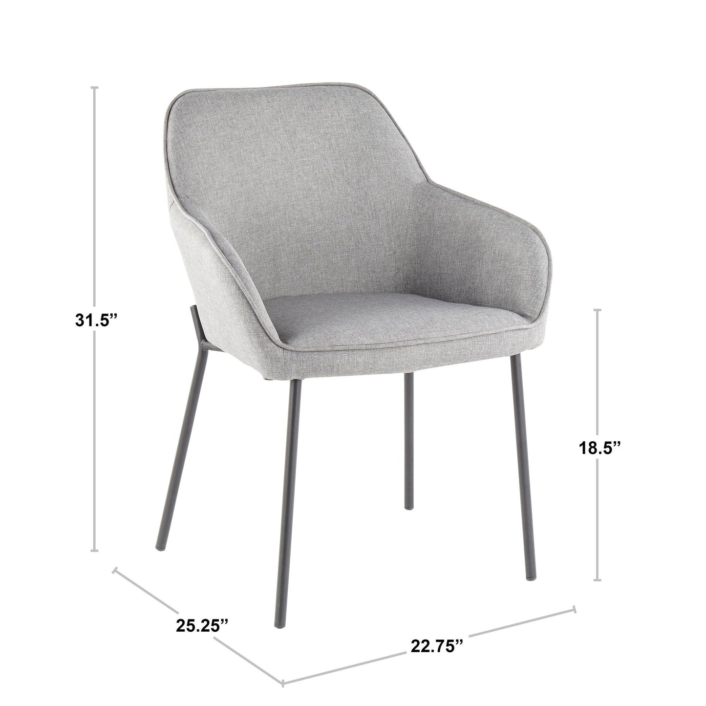 Majestic Office Furniture Dining Chair - Set of 2