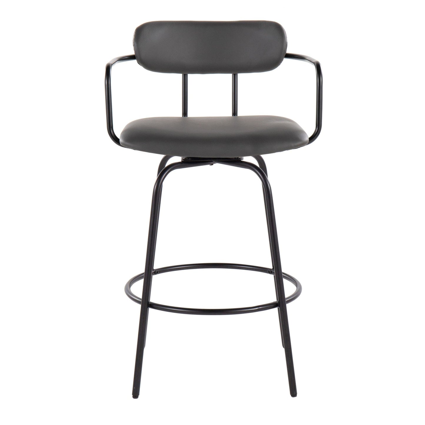 Majestic Office Furniture 26" Fixed-Height Counter Stool - Set of 2