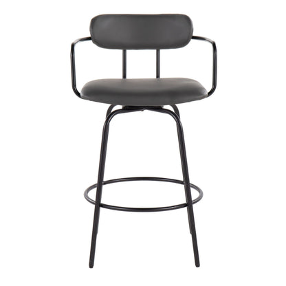 Majestic Office Furniture 26" Fixed-Height Counter Stool - Set of 2