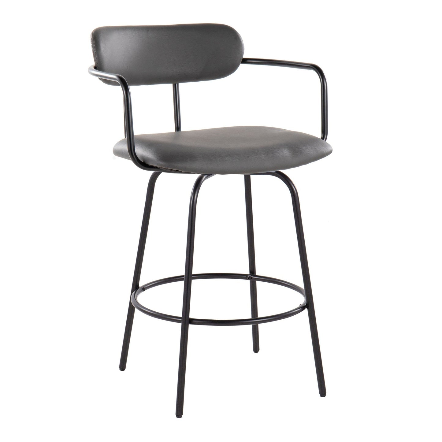 Majestic Office Furniture 26" Fixed-Height Counter Stool - Set of 2