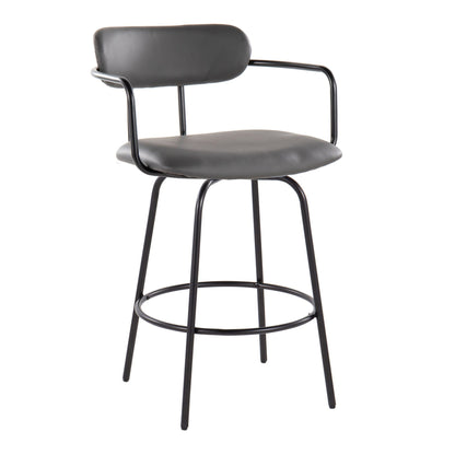 Majestic Office Furniture 26" Fixed-Height Counter Stool - Set of 2