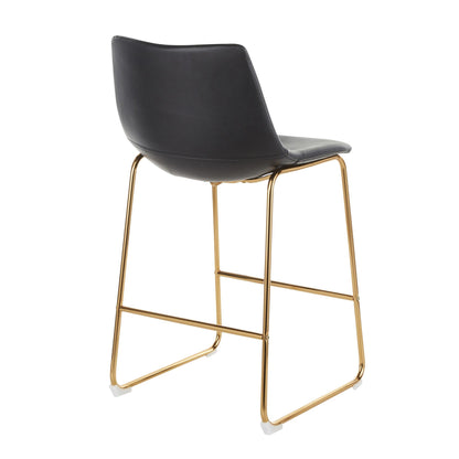Majestic Office Furniture 26" Fixed-Height Counter Stool - Set of 2