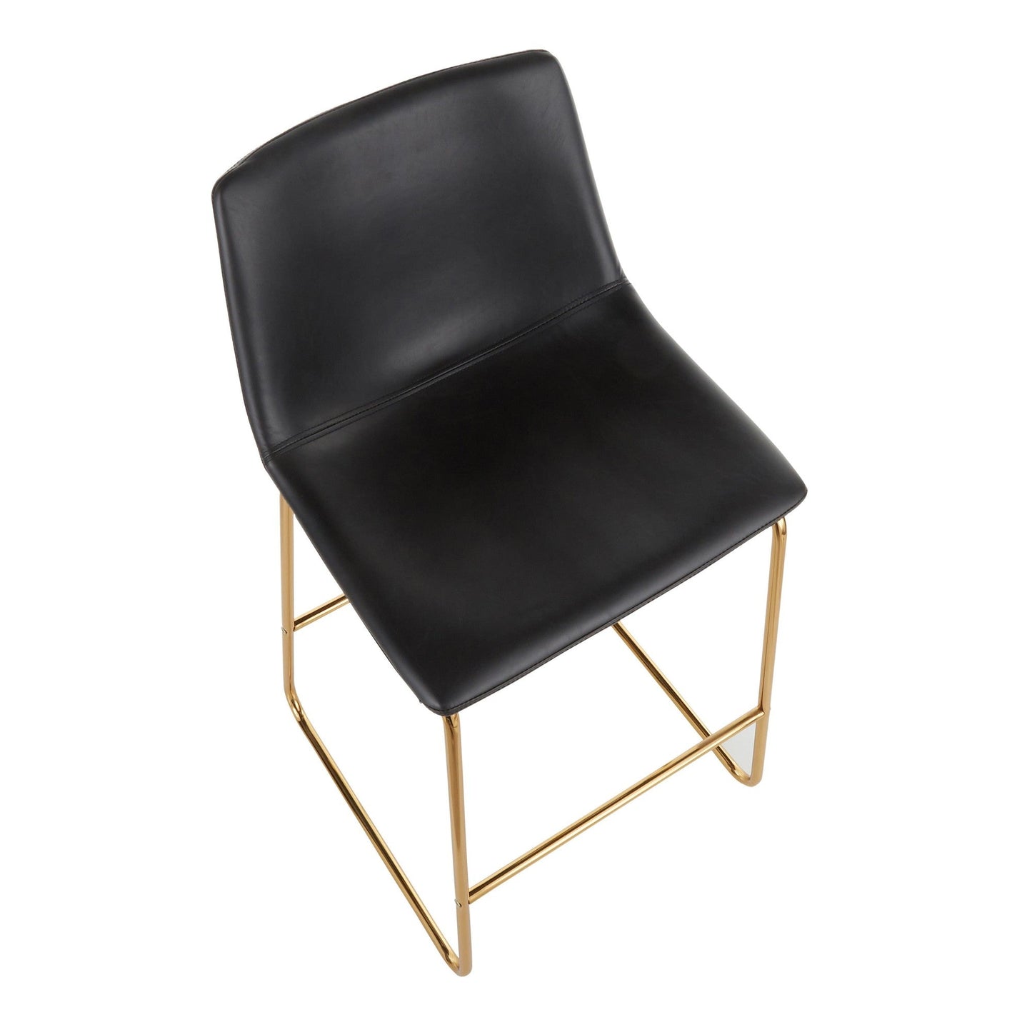Majestic Office Furniture 26" Fixed-Height Counter Stool - Set of 2