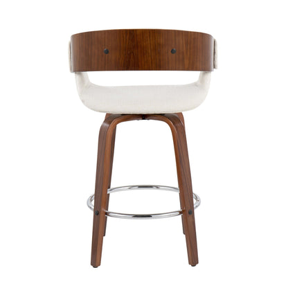 Majestic Office Furniture 24" Fixed-Height Counter Stool - Set of 2