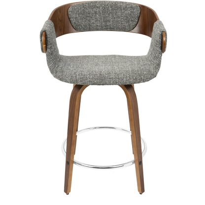 Majestic Office Furniture 24" Fixed-Height Counter Stool - Set of 2