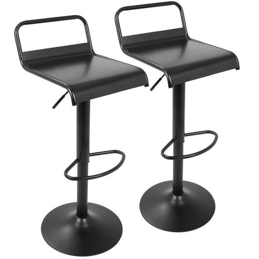Majestic Office Furniture Adjustable Barstool - Set of 2