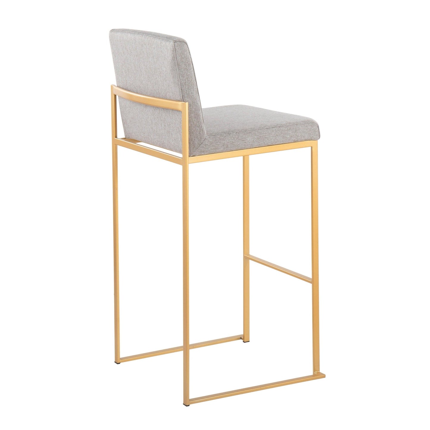 Majestic Office Furniture High Back 30" Fixed-Height Barstool - Set Of 3