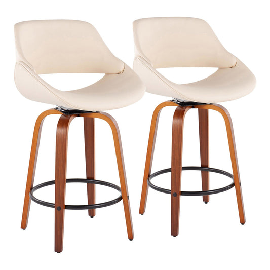 Majestic Office Furniture 26" Fixed-Height Counter Stool - Set of 2