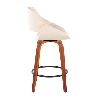 Majestic Office Furniture 26" Fixed-Height Counter Stool - Set of 2