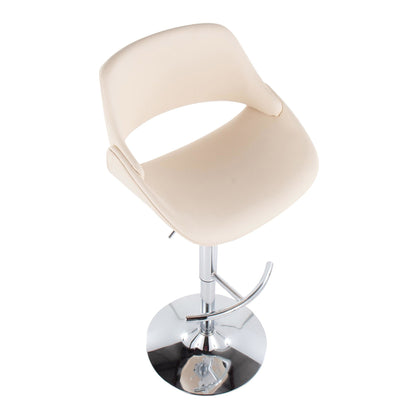 Majestic Office Furniture Adjustable Barstool - Set of 2