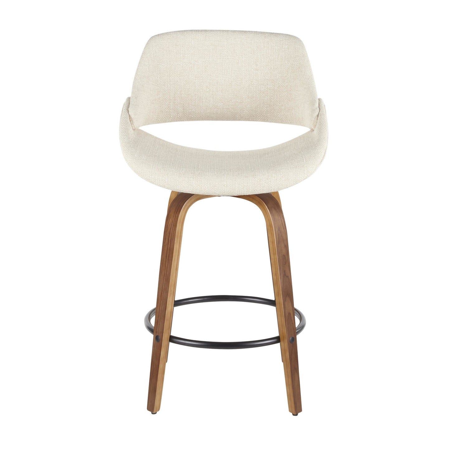 Majestic Office Furniture 26" Fixed-Height Counter Stool - Set of 2