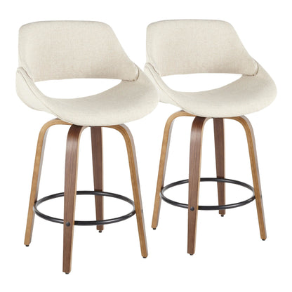 Majestic Office Furniture 26" Fixed-Height Counter Stool - Set of 2
