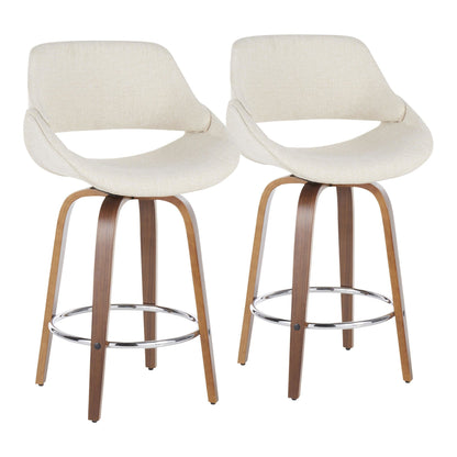 Majestic Office Furniture 26" Fixed-Height Counter Stool - Set of 2