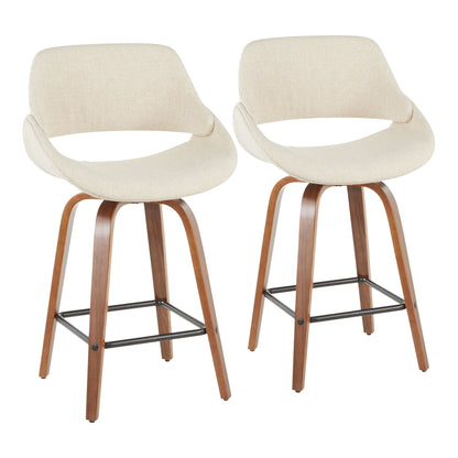Majestic Office Furniture 26" Fixed-Height Counter Stool - Set of 2