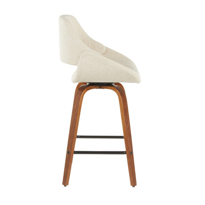 Majestic Office Furniture 26" Fixed-Height Counter Stool - Set of 2