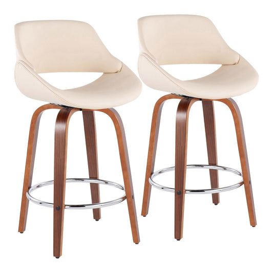 Majestic Office Furniture 26" Fixed-Height Counter Stool - Set of 2