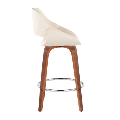Majestic Office Furniture 26" Fixed-Height Counter Stool - Set of 2