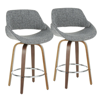 Majestic Office Furniture 26" Fixed-Height Counter Stool - Set of 2