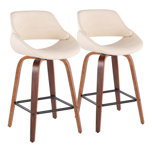 Majestic Office Furniture 26" Fixed-Height Counter Stool - Set of 2