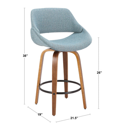 Majestic Office Furniture 26" Fixed-Height Counter Stool - Set of 2