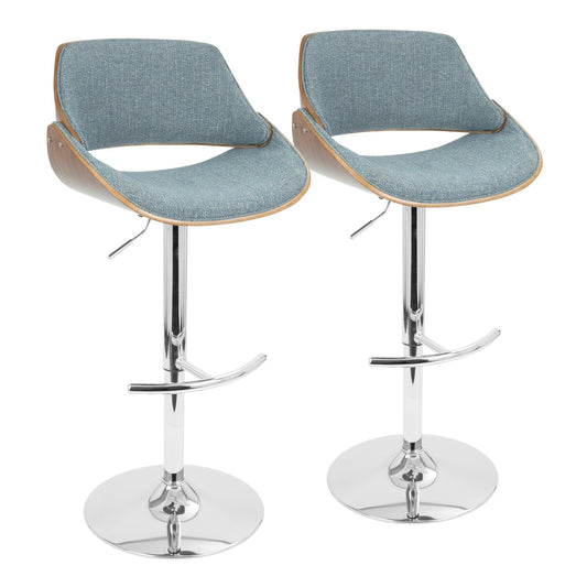 Majestic Office Furniture Adjustable Barstool - Set of 2