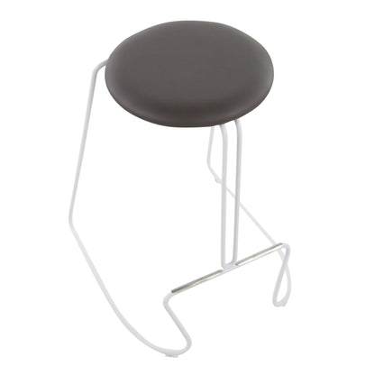 Majestic Office Furniture 26" Fixed-Height Counter Stool - Set of 2