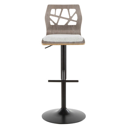 Majestic Office Furniture Adjustable Barstool - Set of 2
