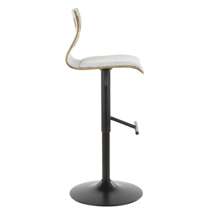 Majestic Office Furniture Adjustable Barstool