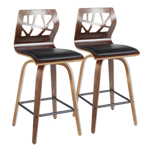 Majestic Office Furniture 26" Fixed-Height Counter Stool - Set of 2