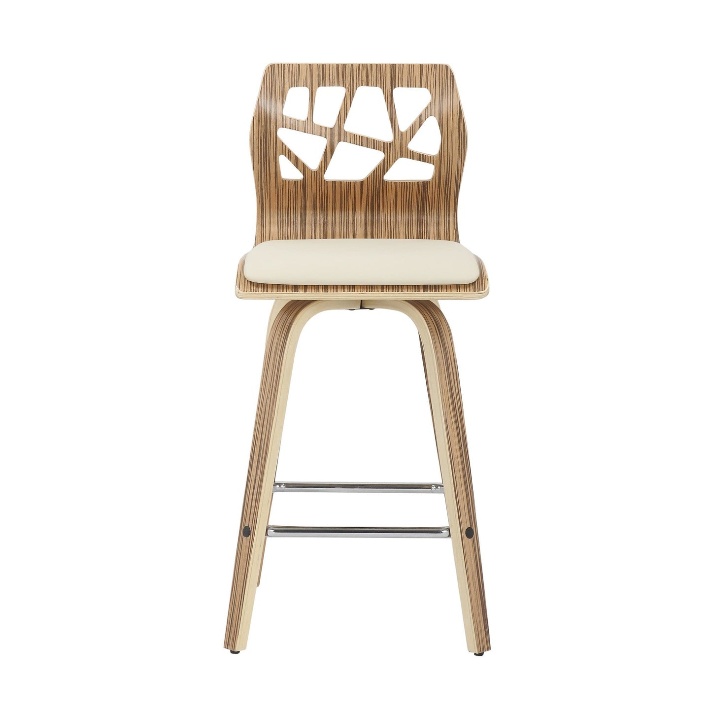 Majestic Office Furniture 26" Fixed-Height Counter Stool - Set of 2