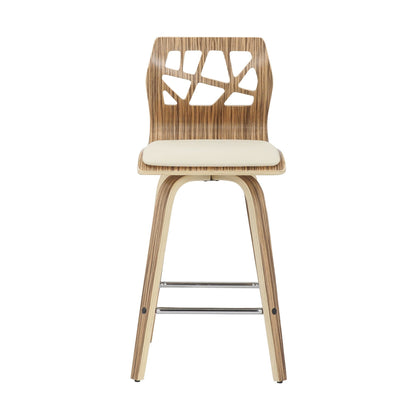 Majestic Office Furniture 26" Fixed-Height Counter Stool - Set of 2