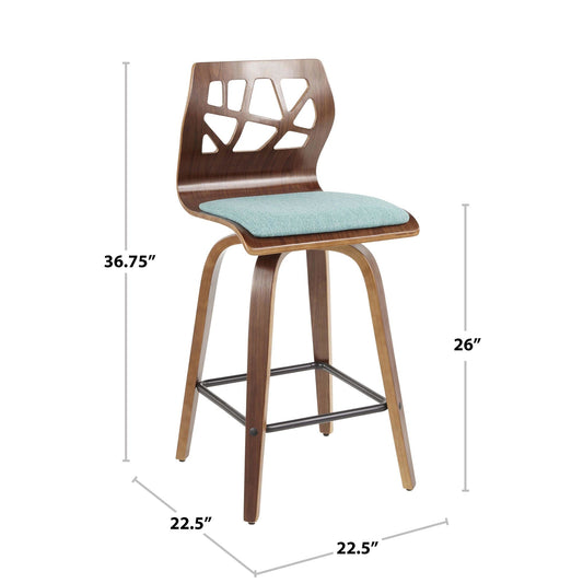 Majestic Office Furniture 26" Fixed-Height Counter Stool - Set of 2