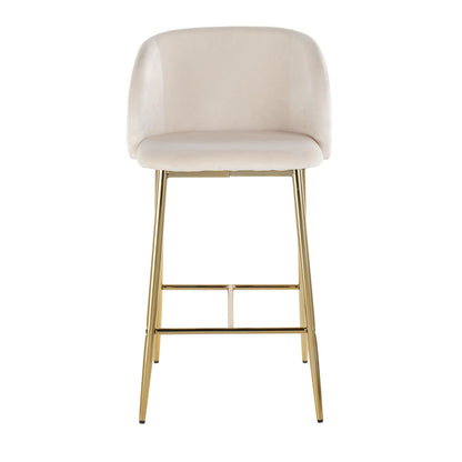 Majestic Office Furniture 26" Fixed-Height Counter Stool - Set of 2