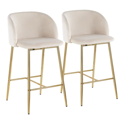 Majestic Office Furniture 26" Fixed-Height Counter Stool - Set of 2