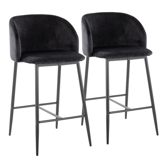 Majestic Office Furniture 26" Fixed-Height Counter Stool - Set of 2