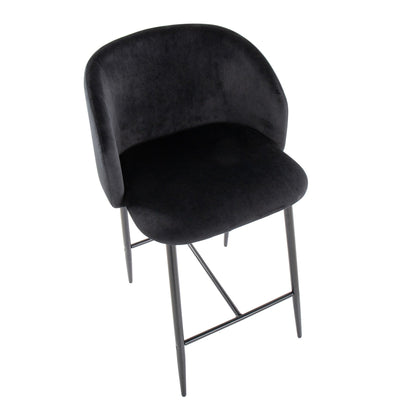 Majestic Office Furniture 26" Fixed-Height Counter Stool - Set of 2