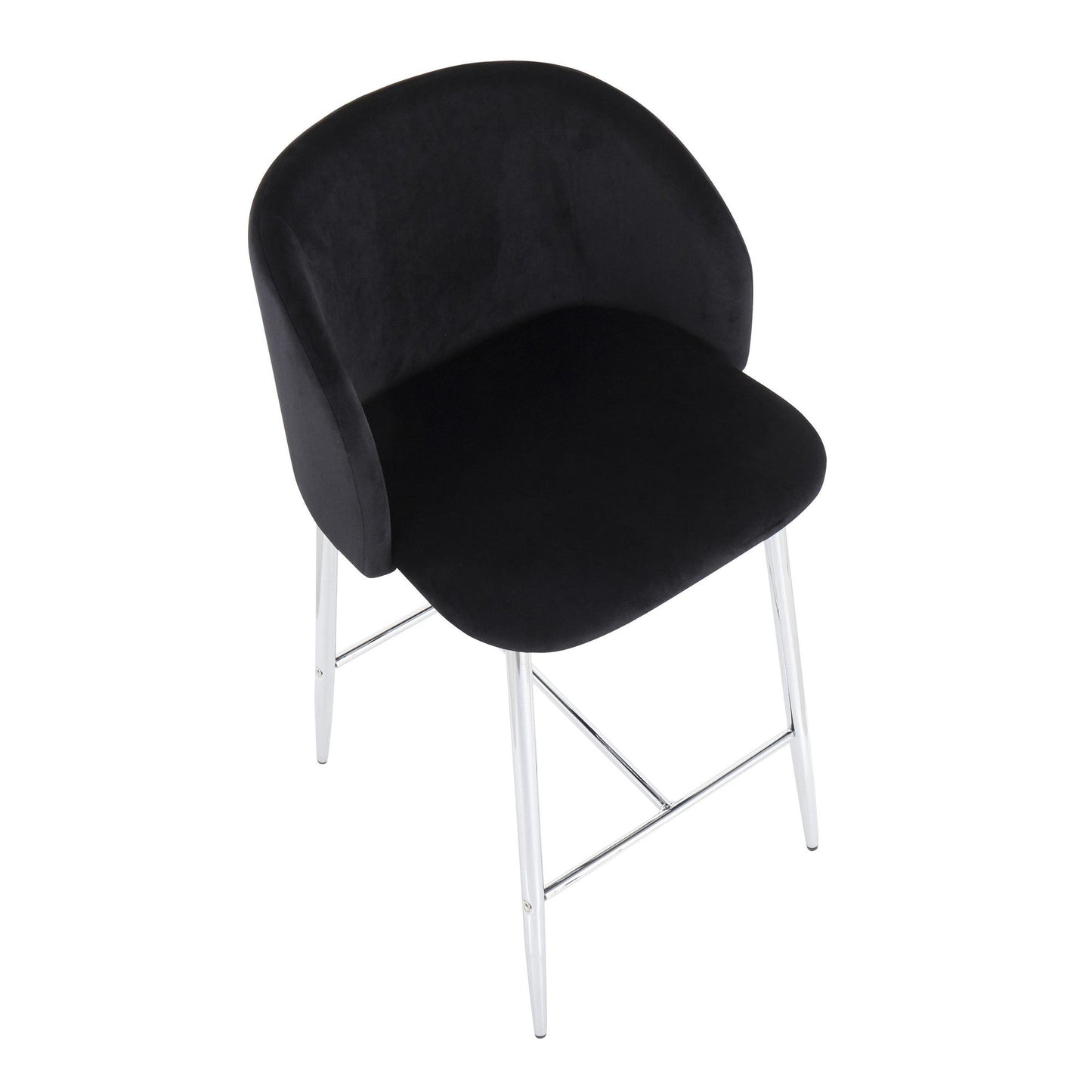 Majestic Office Furniture 26" Fixed-Height Counter Stool - Set of 2