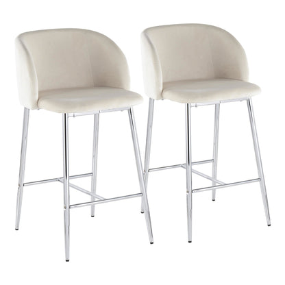 Majestic Office Furniture 26" Fixed-Height Counter Stool - Set of 2