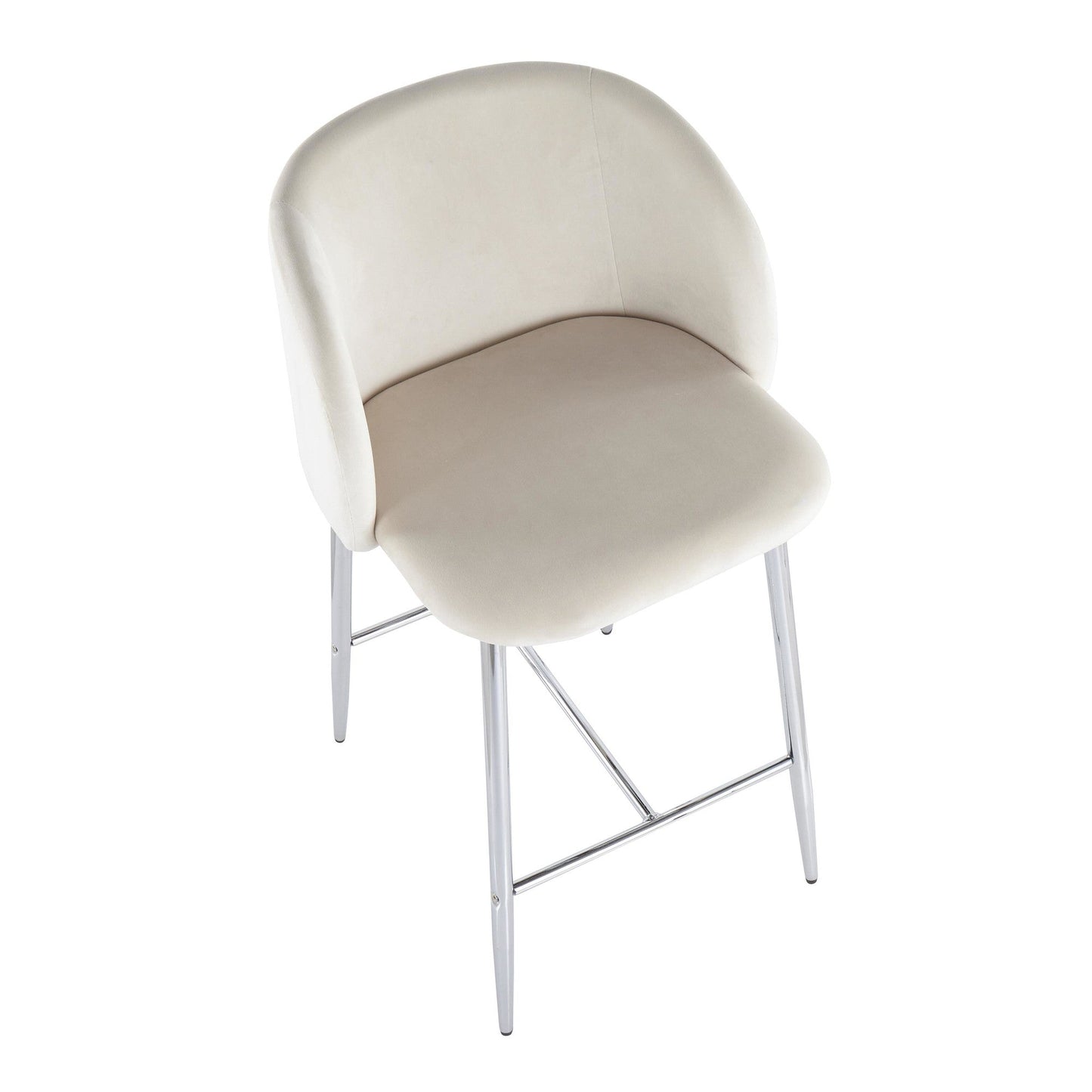 Majestic Office Furniture 26" Fixed-Height Counter Stool - Set of 2