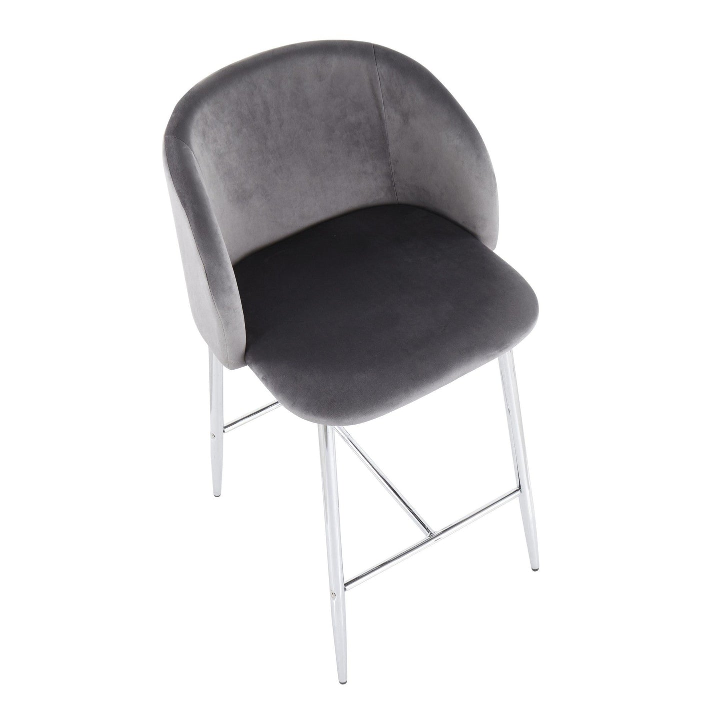 Majestic Office Furniture 26" Fixed-Height Counter Stool - Set of 2