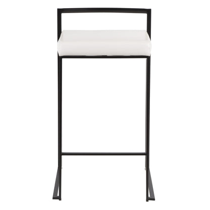 Majestic Office Furniture Stacker 26" Fixed-Height Counter Stool - Set of 2