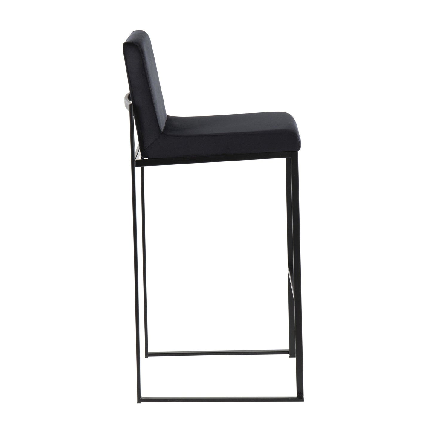 Majestic Office Furniture High Back 30" Fixed-Height Barstool - Set of 2