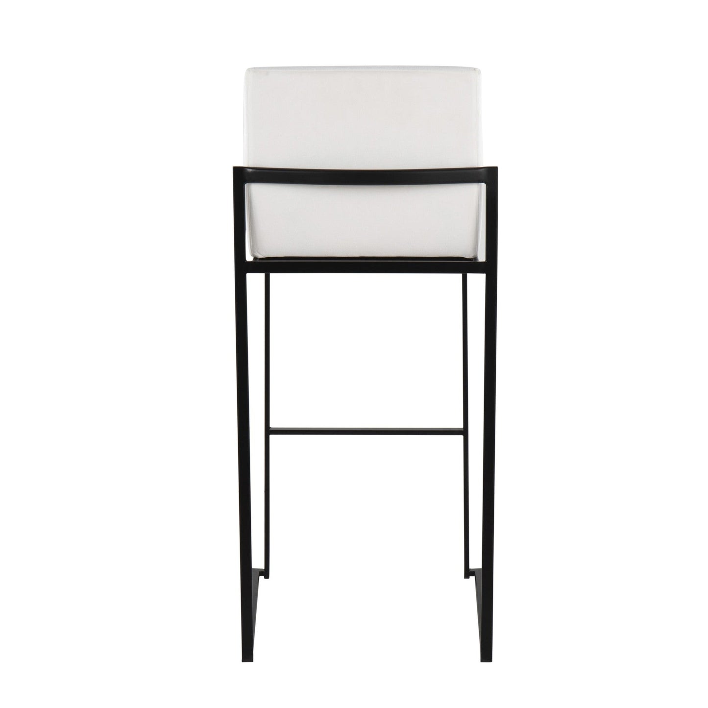 Majestic Office Furniture High Back 30" Fixed-Height Barstool - Set of 2