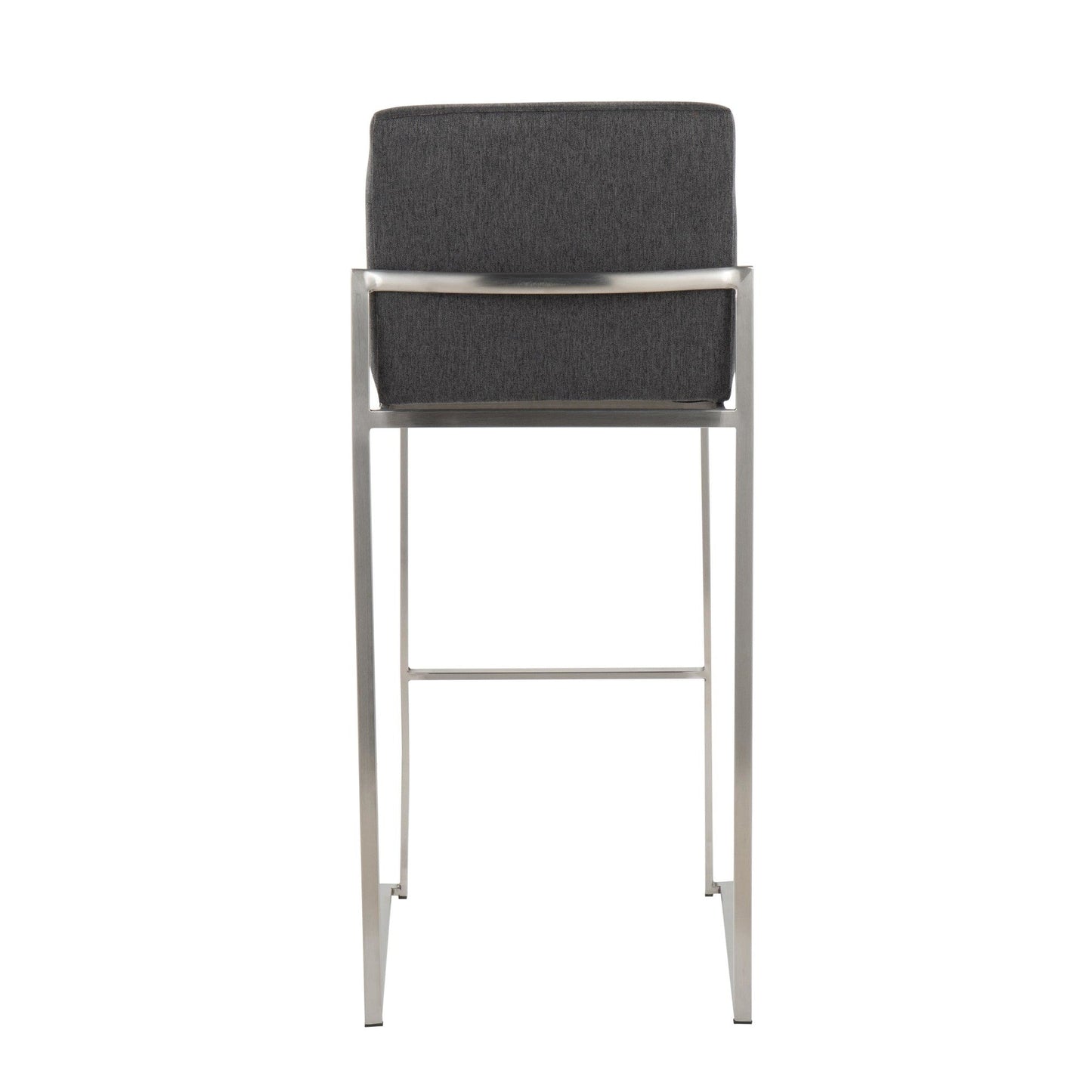 Majestic Office Furniture High Back 30" Fixed-Height Barstool - Set of 2