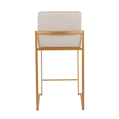 Majestic Office Furniture High Back 26" Fixed-Height Counter Stool - Set of 2