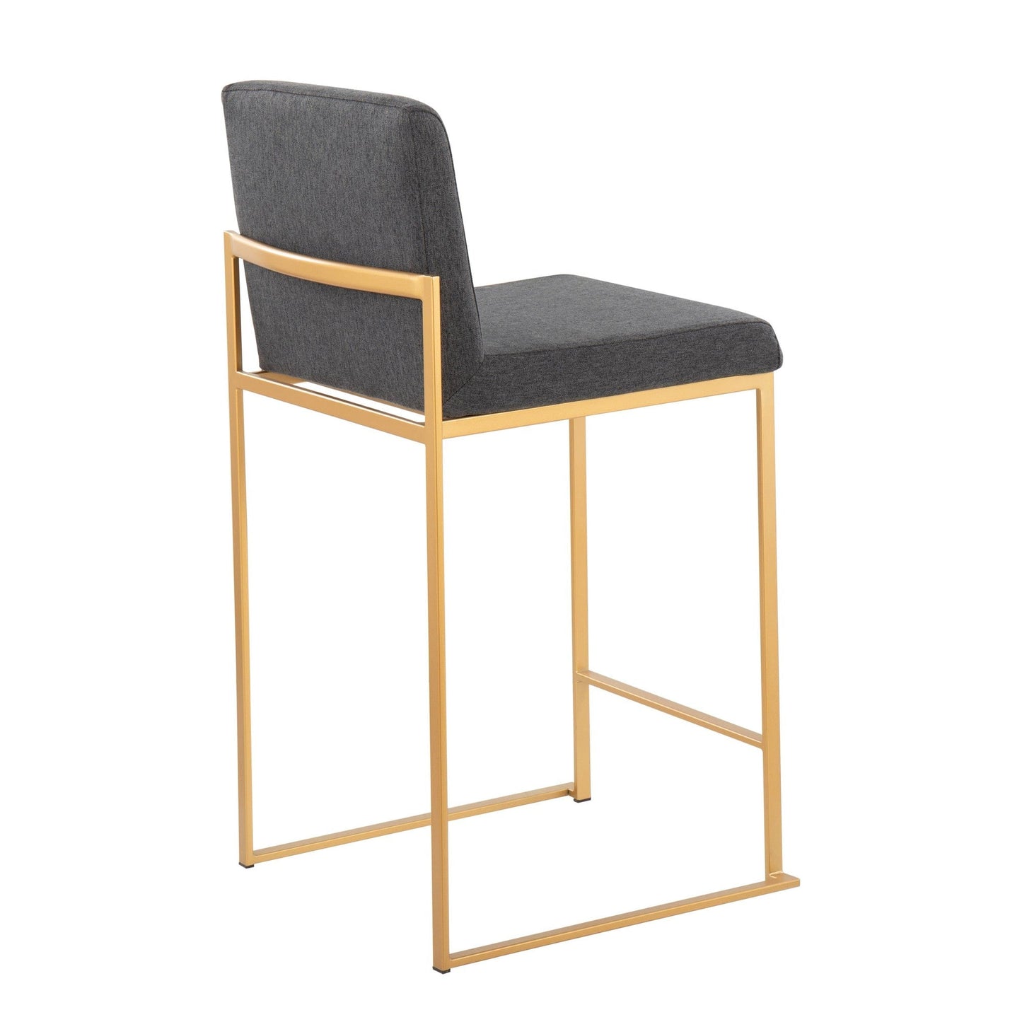 Majestic Office Furniture High Back 26" Fixed-Height Counter Stool - Set of 2